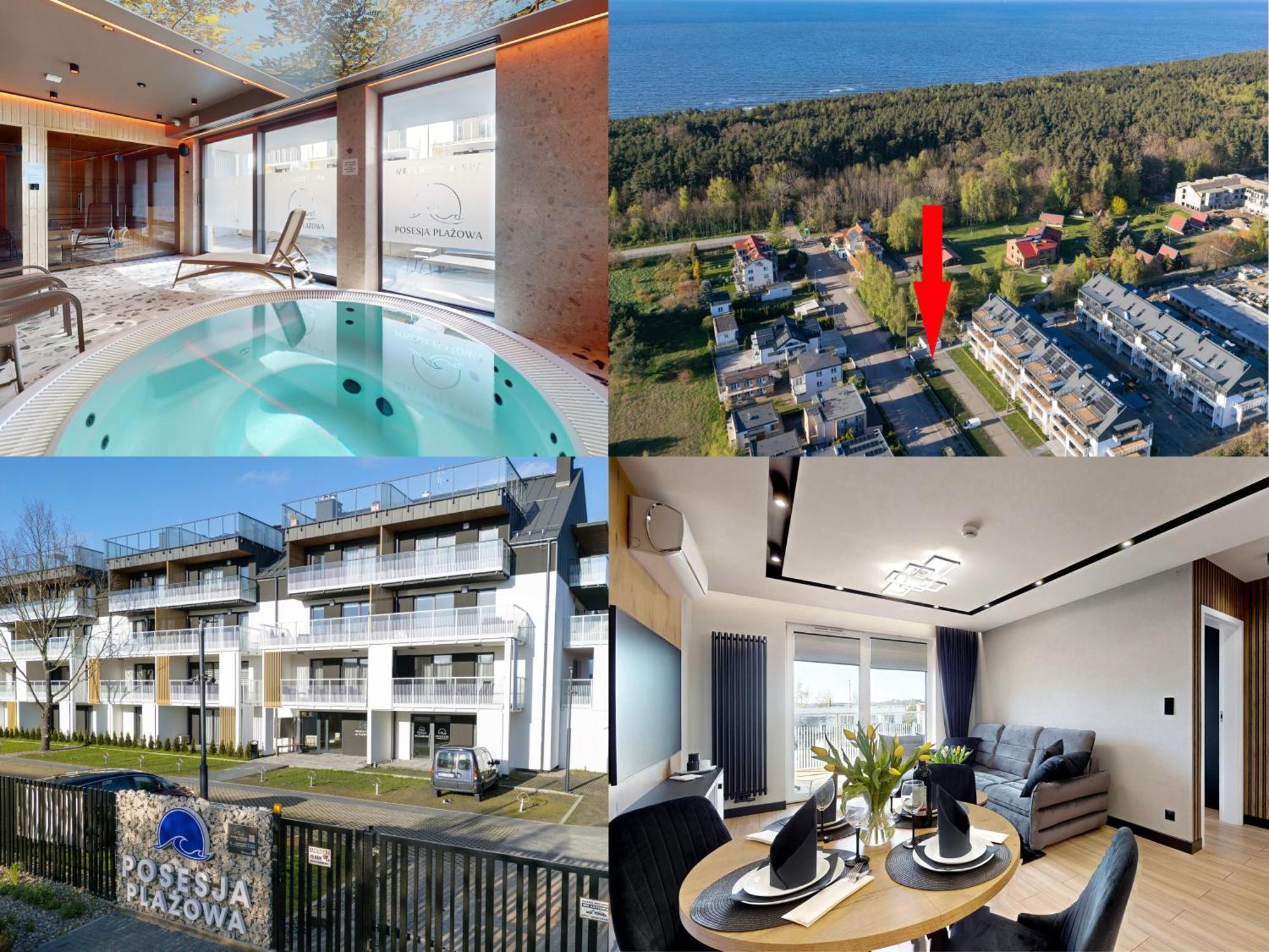 Sloneczne Tarasy Apartaments & Spa Grzybowo  Exterior photo